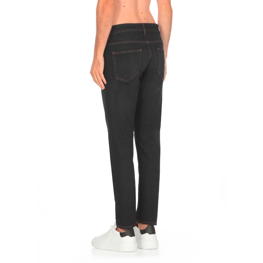Don The Fuller Donkerblauwe Katoenen Jeans met Vijf Zakken Blue Heren