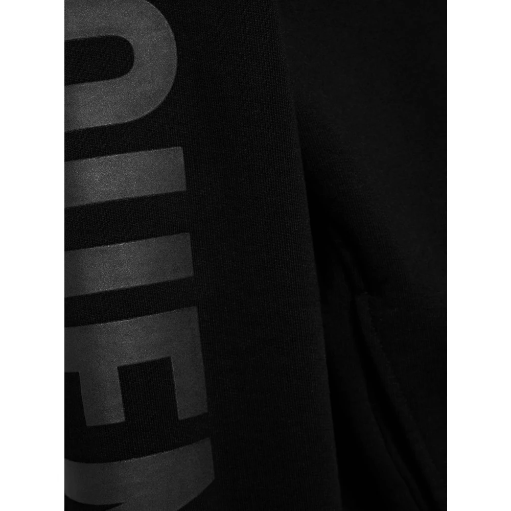 Jacquemus Katoenen Typo Sweatshirt Black Heren
