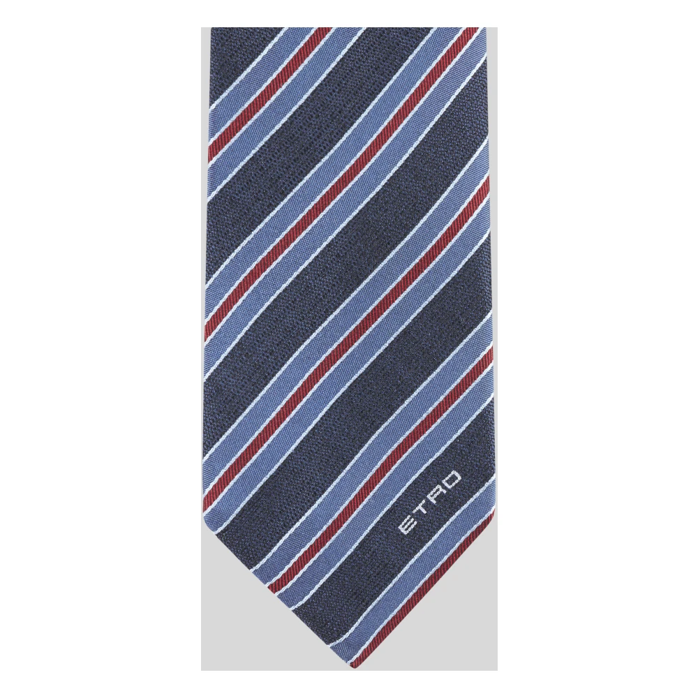 ETRO Elegante Zijden Stropdassen Collectie Multicolor Heren