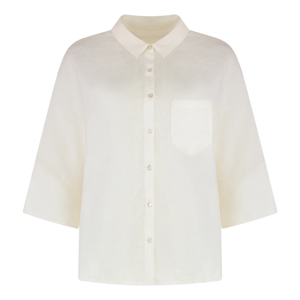Blouses & Shirts > Shirts - - 120% Lino - Modalova