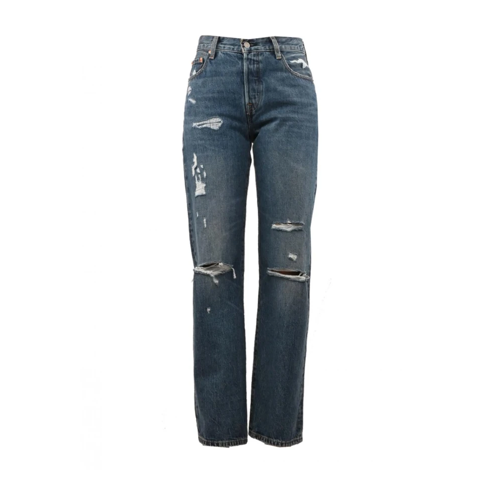 Levi's jeans Katoen Blue Dames