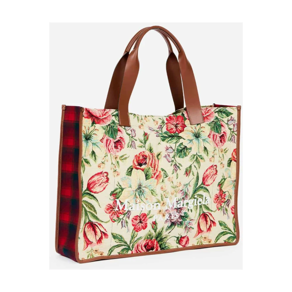 Maison Margiela Bloementapijt Winkelmand Multicolor Unisex