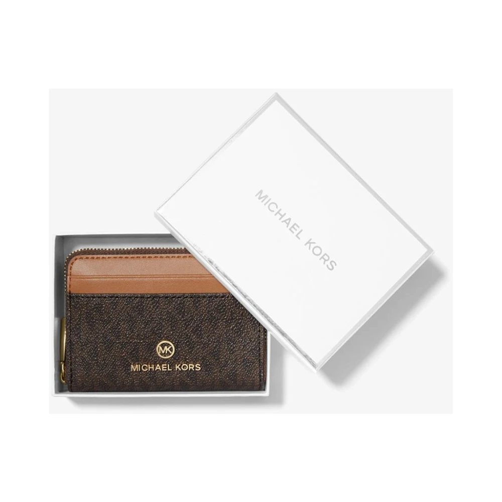 Michael Kors Jet Set Portemonnee Uniek Brown Dames