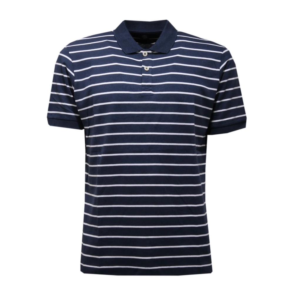 Eleventy Herr Blå Toppar S, Bomull, Bomulls-T-Shirt