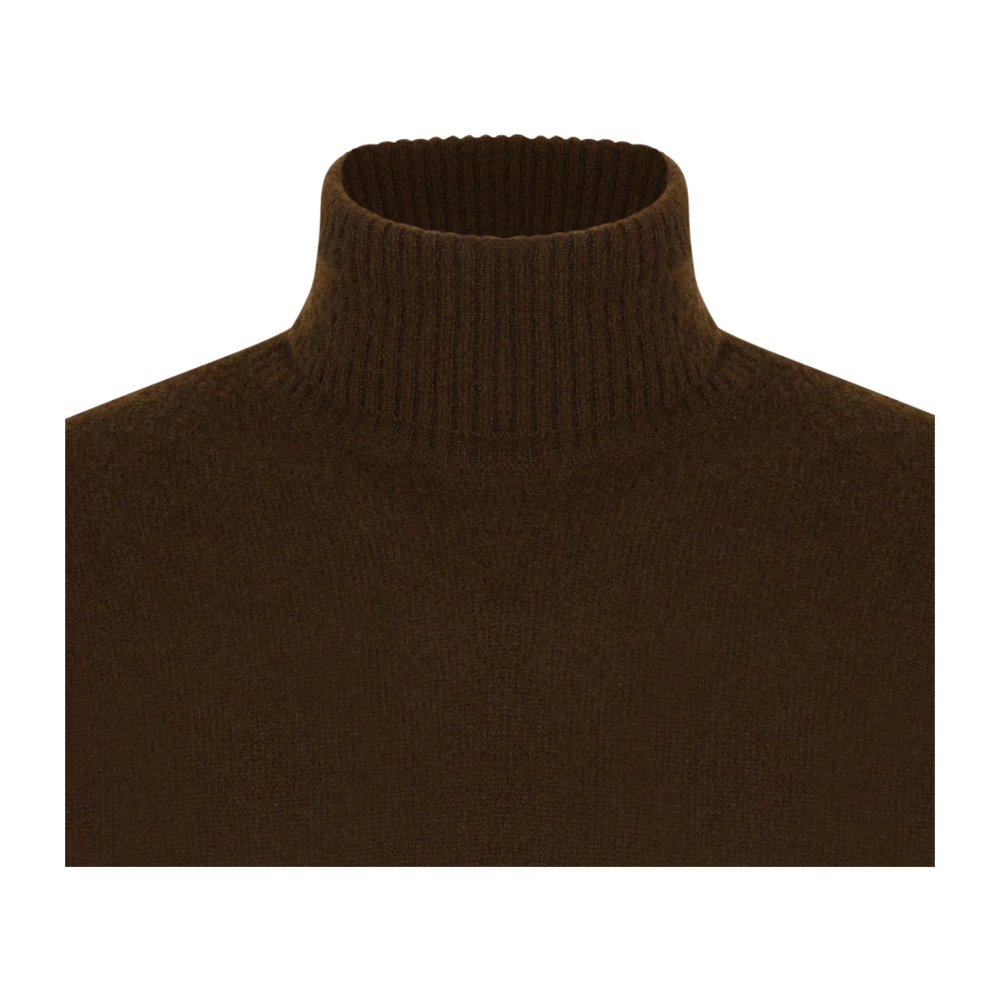 Tom Ford Walnootbruine Kasjmier-Zijde Sweatshirt Brown Heren