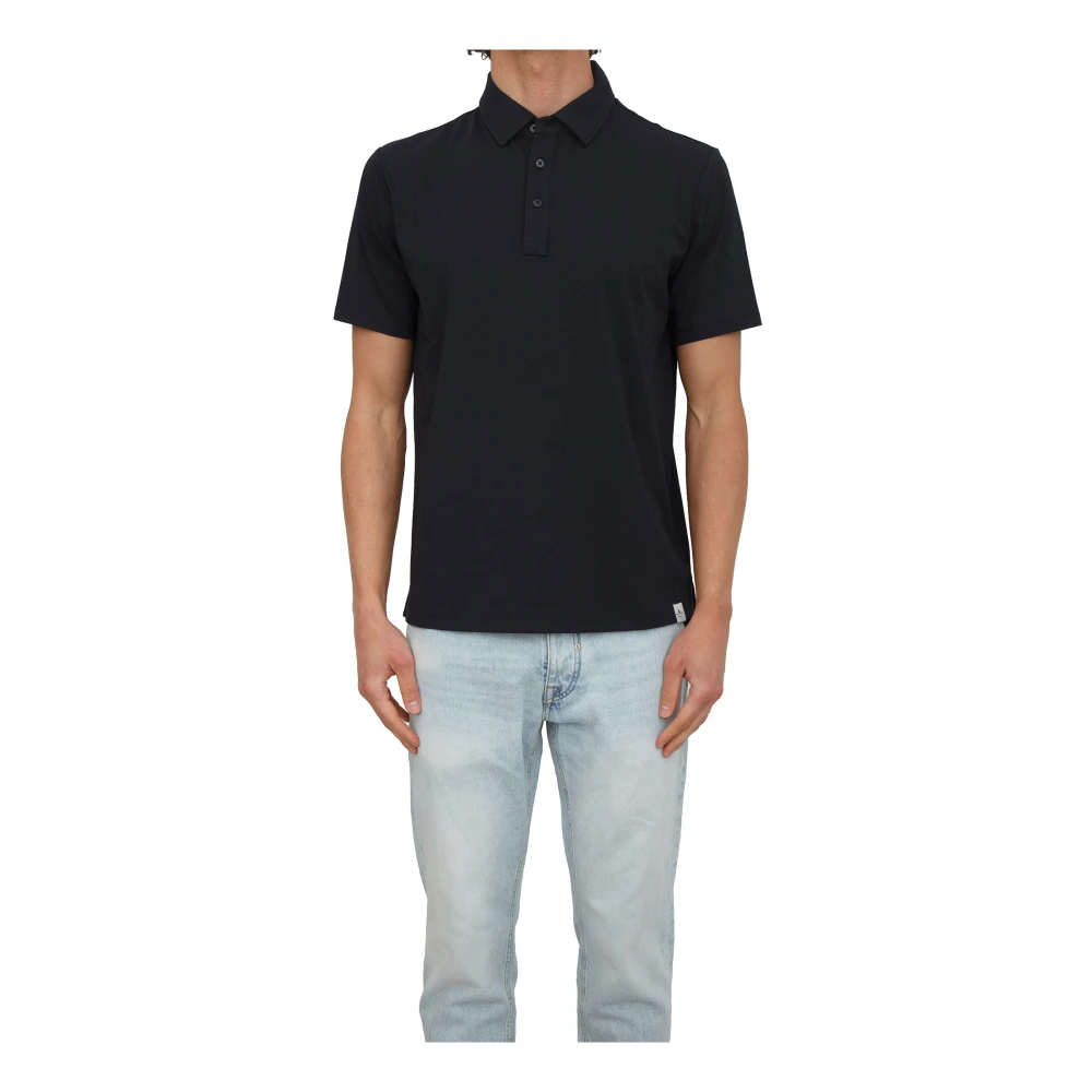 Peuterey Black Polo Shirts, Male, M, Polo Blu