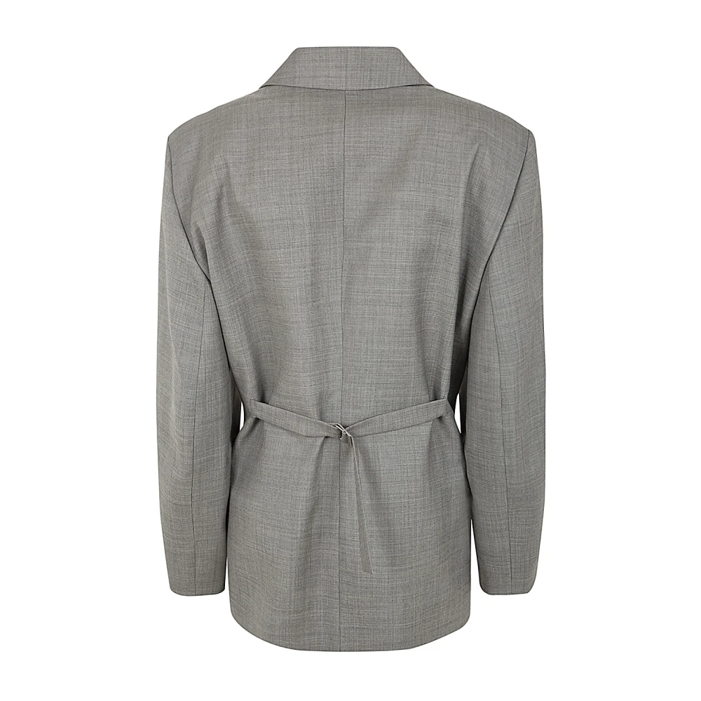 Magda Butrym Grijze Blazer voor Stijlvolle Look Gray Dames