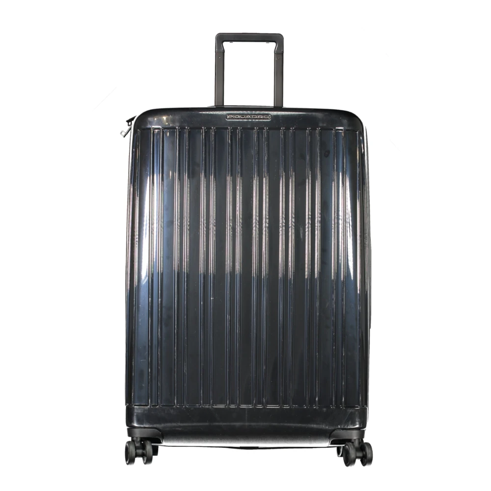 Piquadro Herren Schwarz Große Trolley Tasche