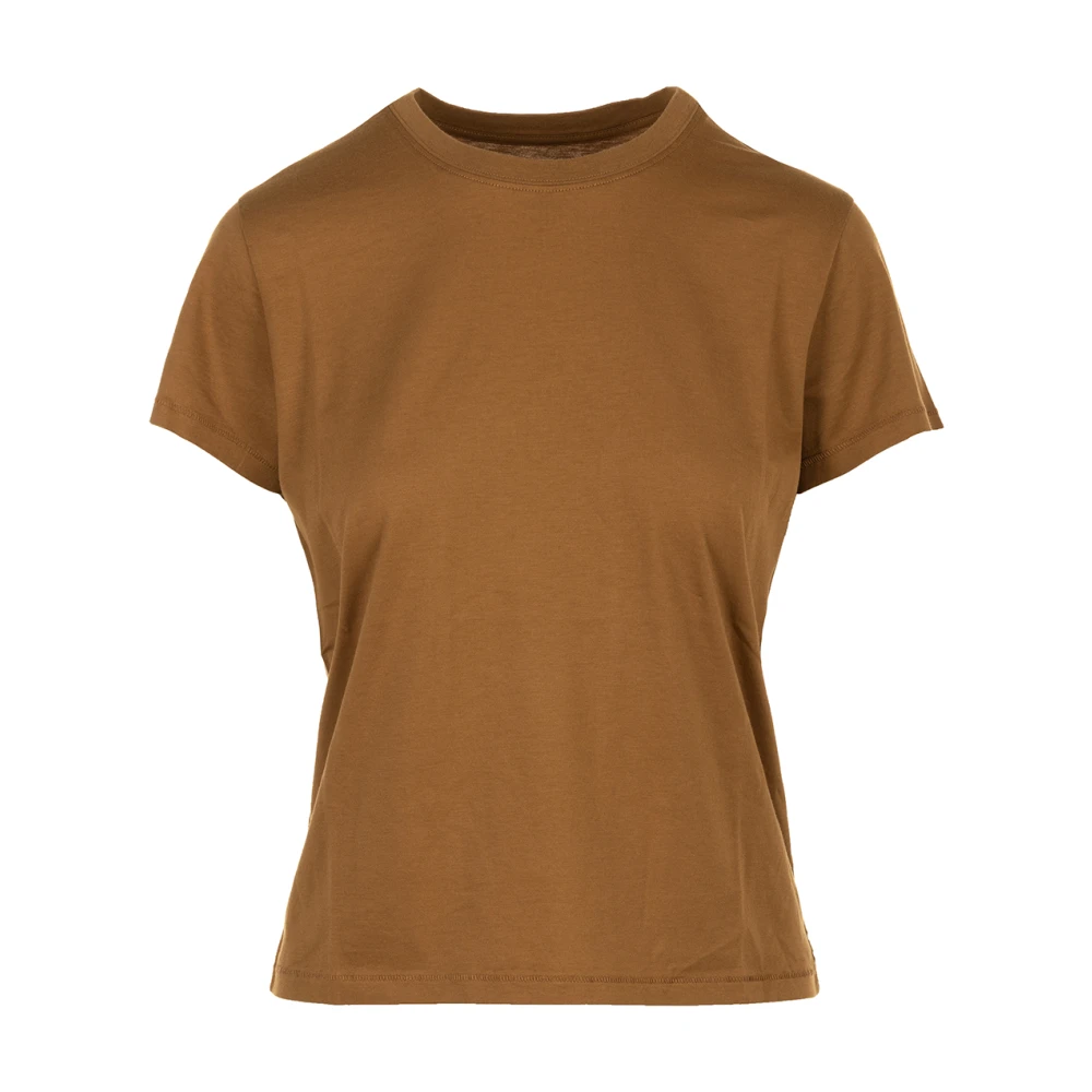 Frame T-Shirts Brown Dames