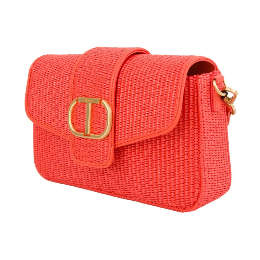Twinset Oranje Schoudertas Orange Dames