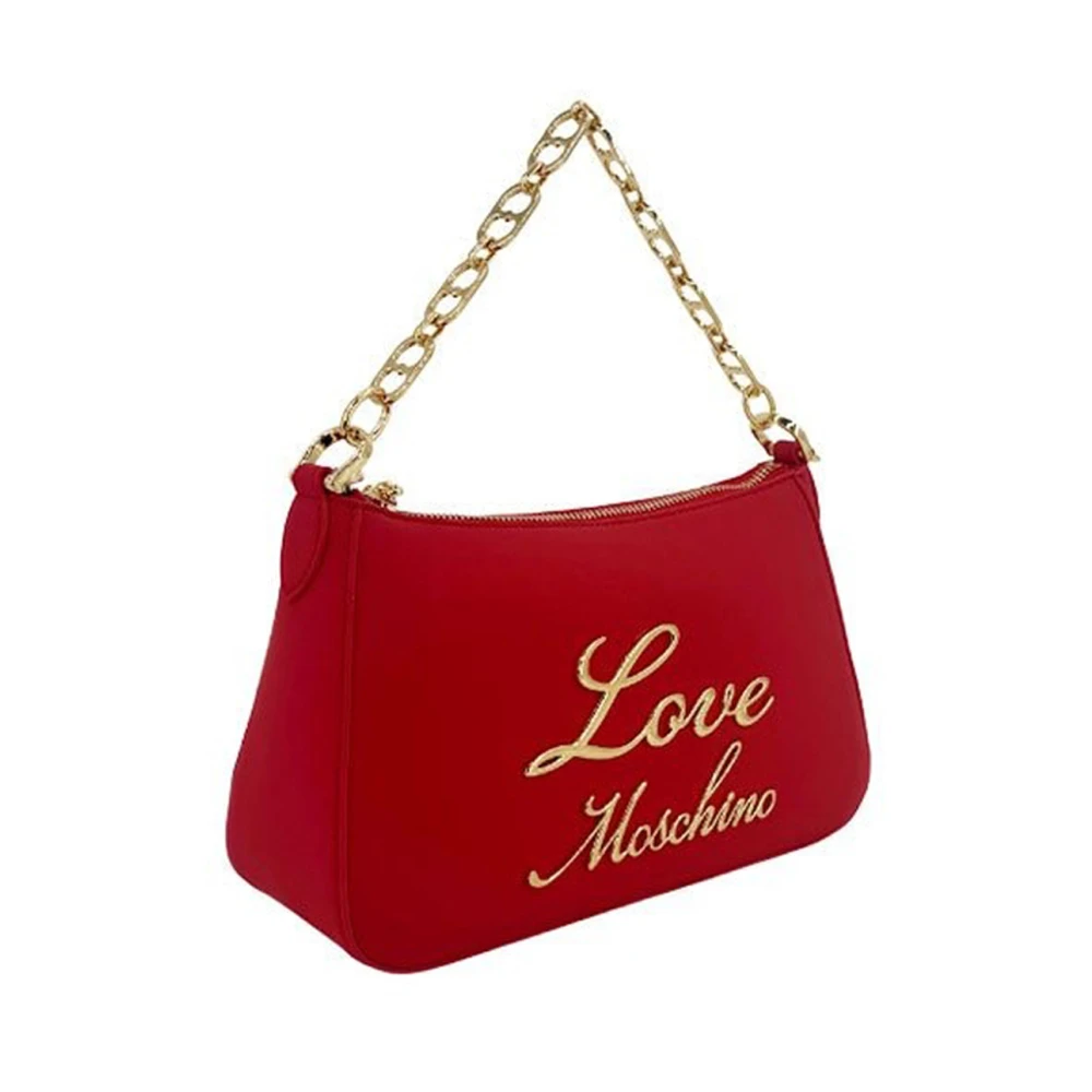 Love Moschino Rode handtas met kettinghandvat Red Dames