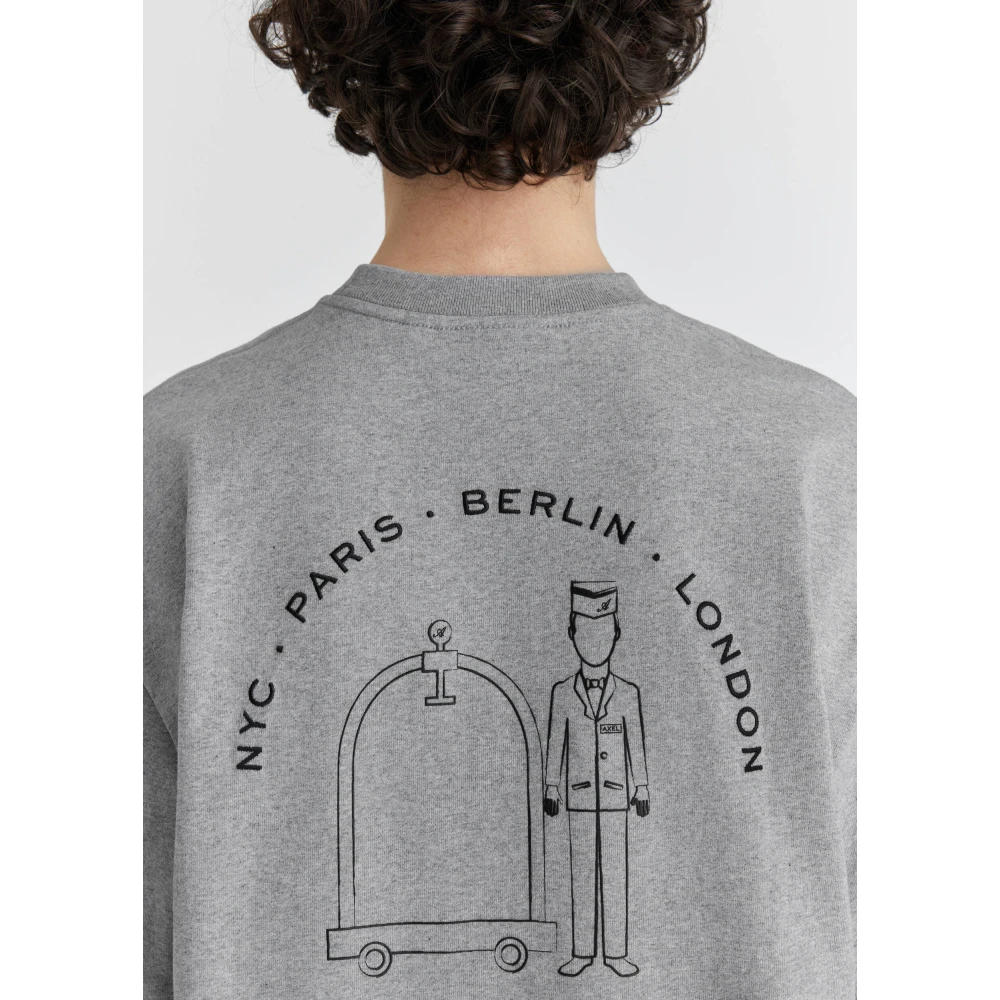 Axel Arigato Resort T-shirt Gray Heren