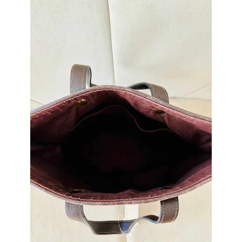 Hermès Vintage Pre-owned Leather totes Brown Dames