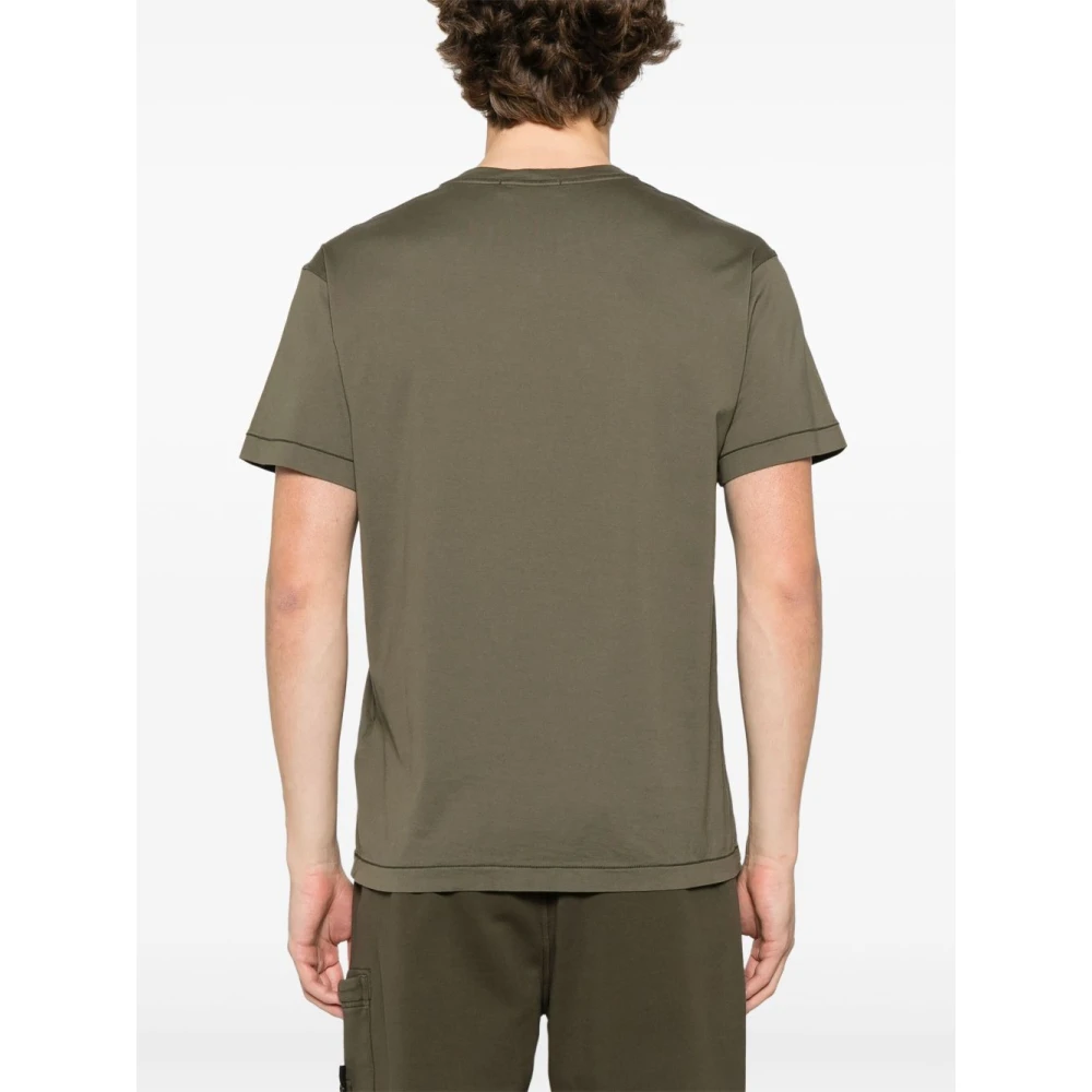 Stone Island Groene T-shirts en Polos Green Heren
