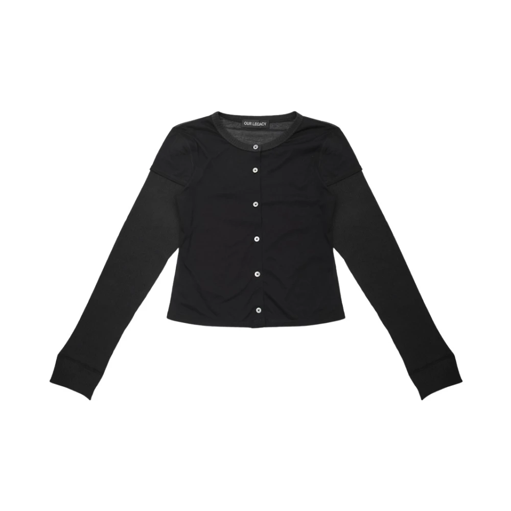 Our Legacy Donna Nero Maglie, S, New,