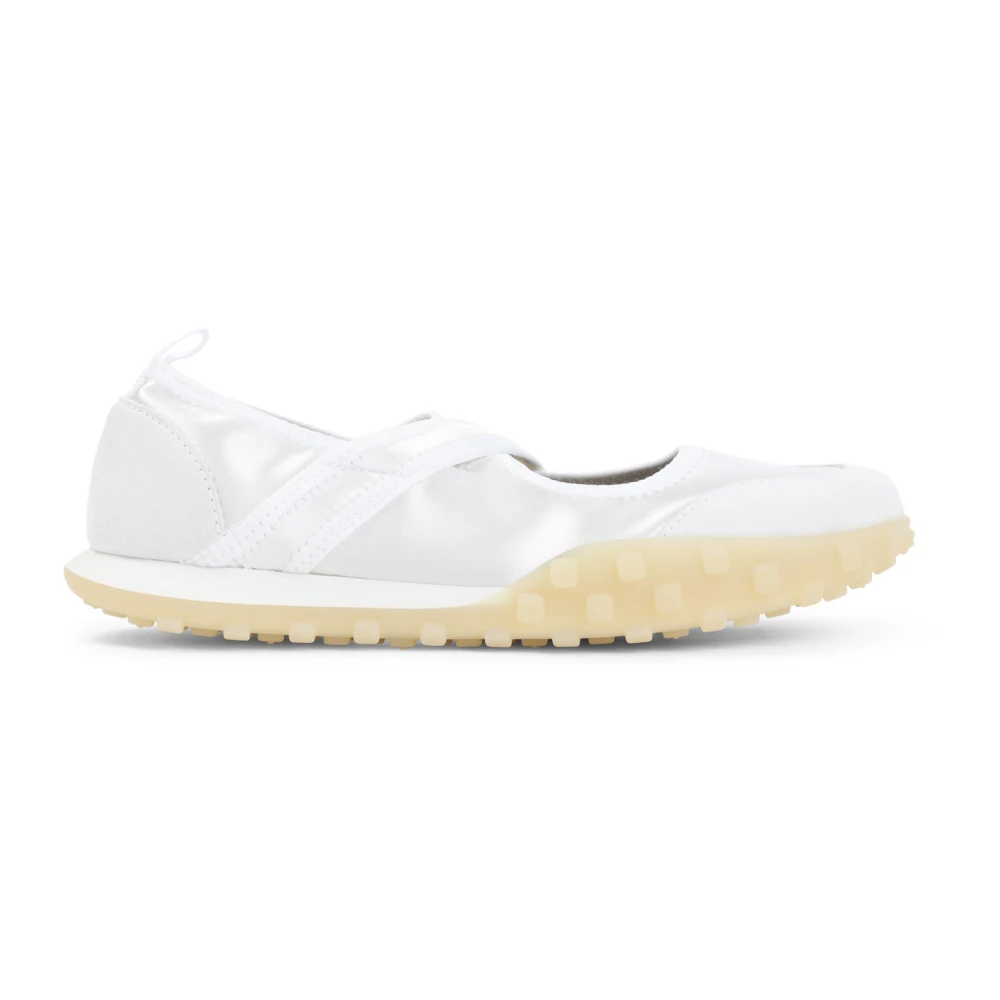 Jil Sander Vit Moon Ballerina