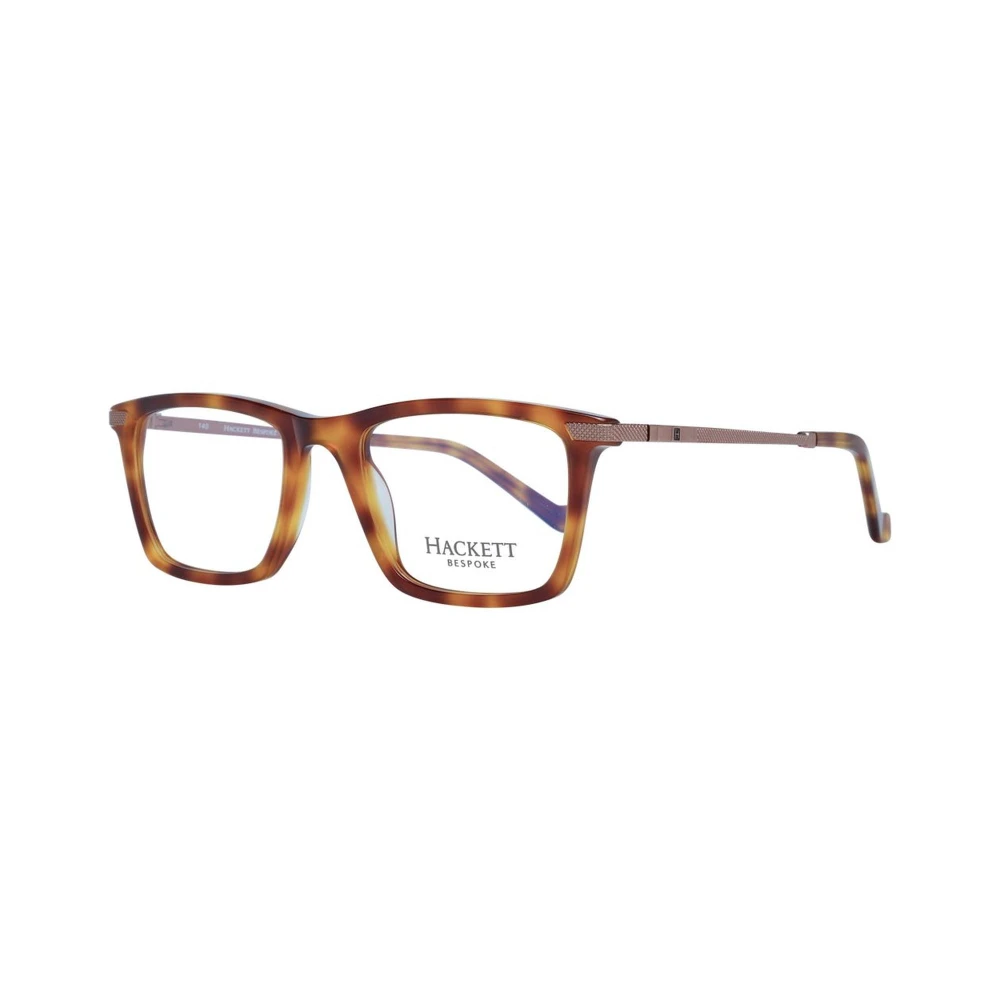 Hackett Blauw Filter Rechthoekige Optische Monturen Brown Heren