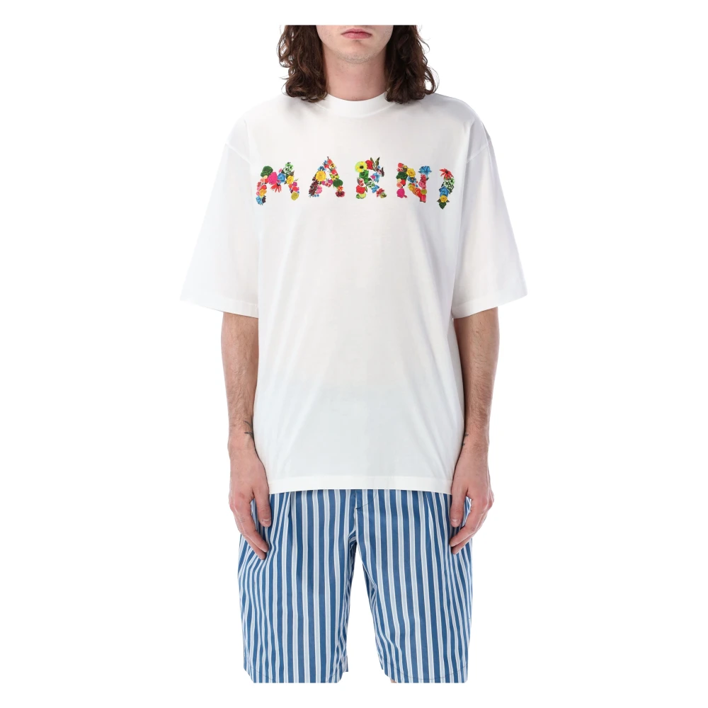 Marni Stijlvolle T-shirts en Polos White Heren