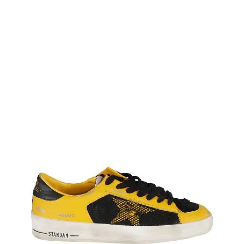 Golden goose deals sneakers yellow