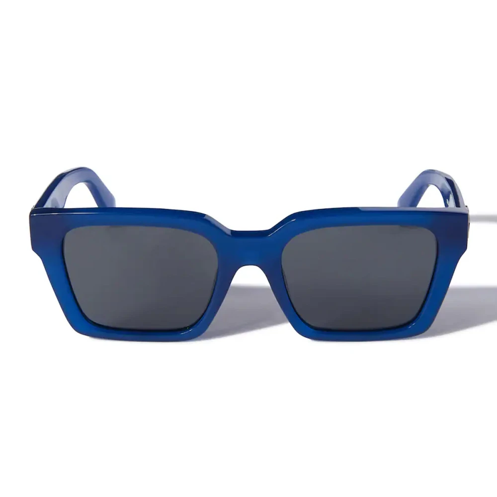 Off White Unisex Blue Sunglasses, 53 Mm, Branson Sunglasses