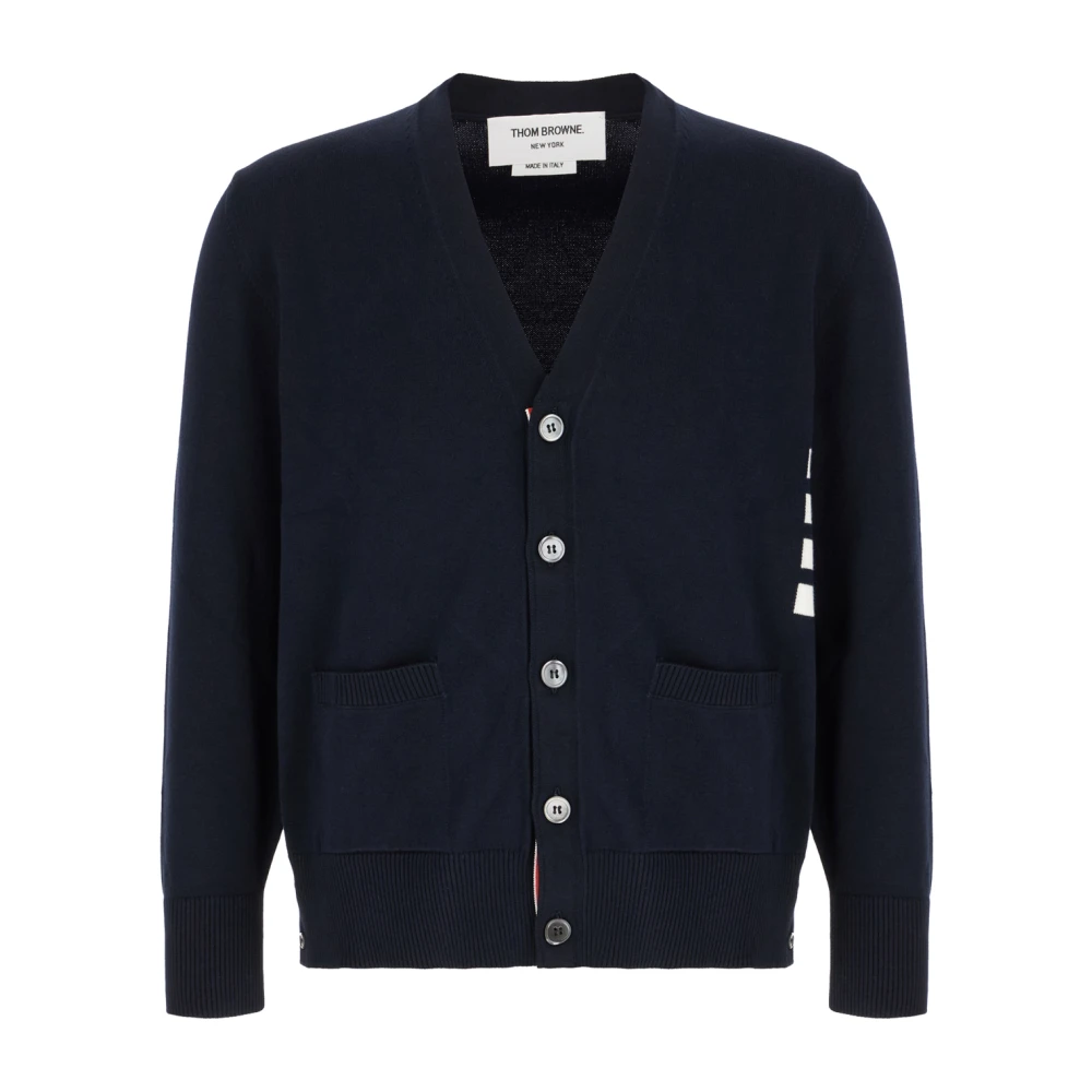 Thom Browne Men's Blue Stylish Knitwear Collection