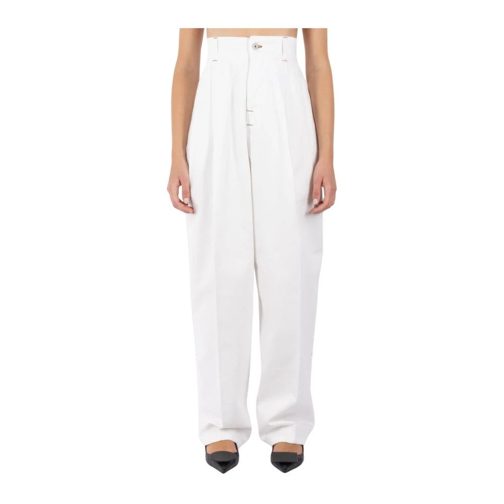 Jacquemus Denim Curzio Stijlvolle Jeans White Dames