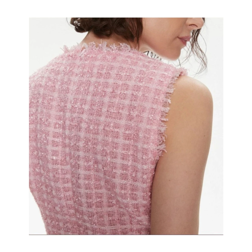 Silvian Heach Elegante Mini Jurk voor Vrouwen Pink Dames