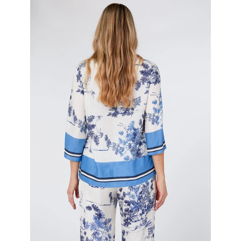 Elena Mirò Stijlvol Overhemd Multicolor Dames