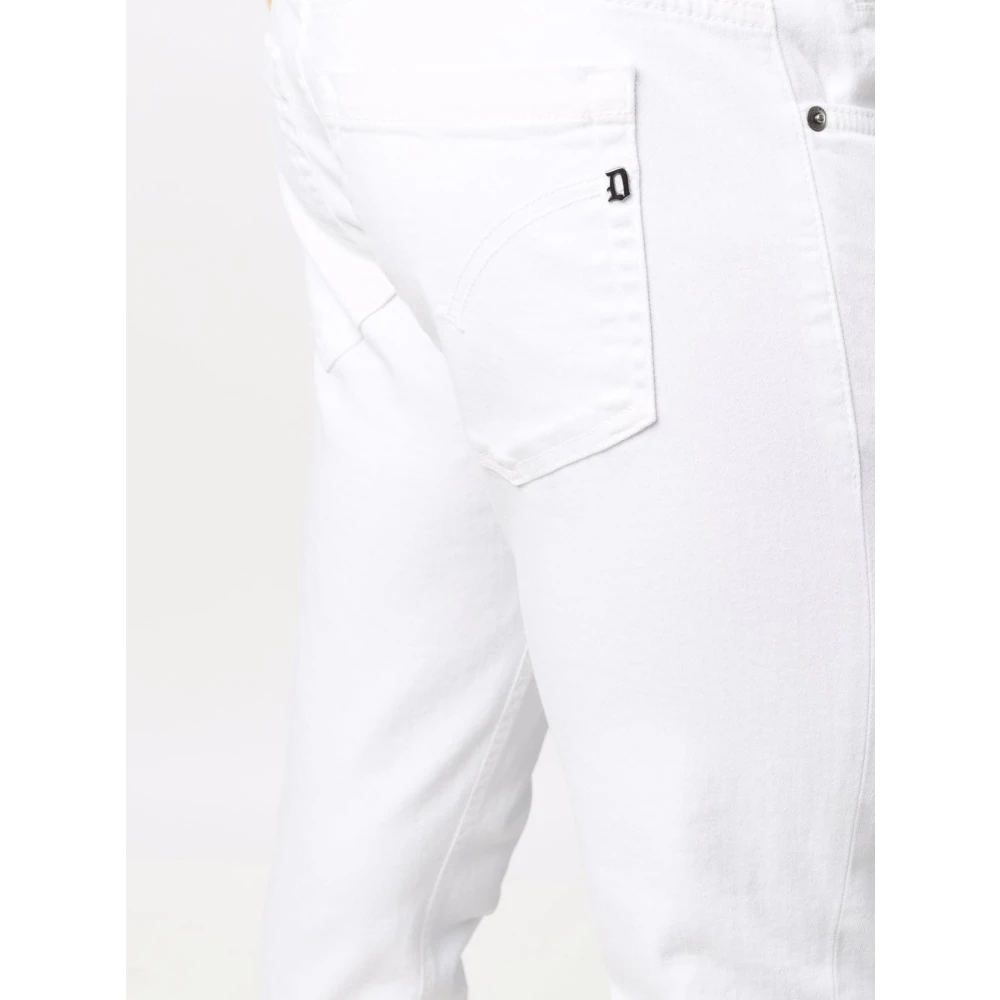 Dondup Smalle Jeans White Heren