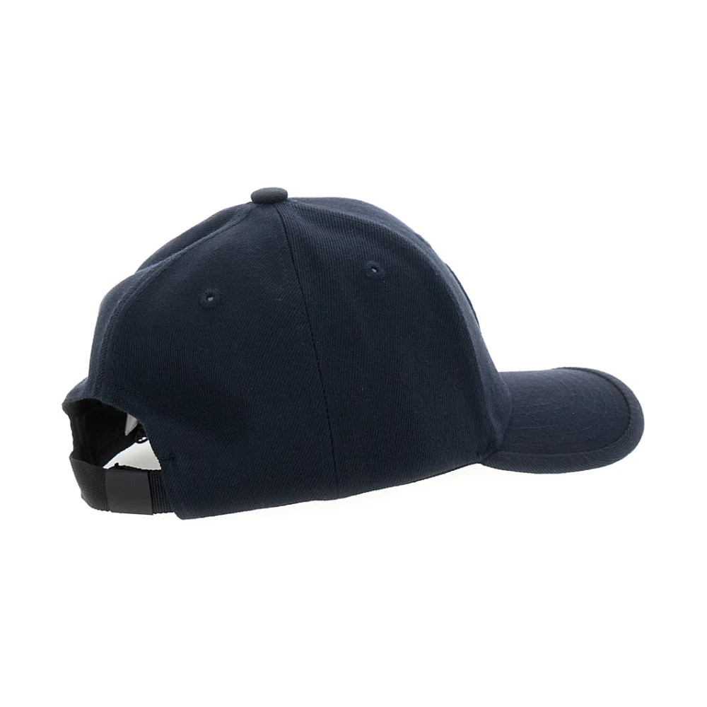 Stone Island Blauwe Baseballpet met Kompasslogo Blue Heren