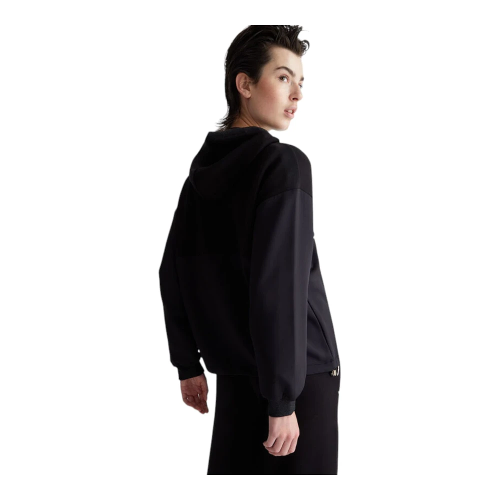 Liu Jo Dames Zip Hoodie Black Dames