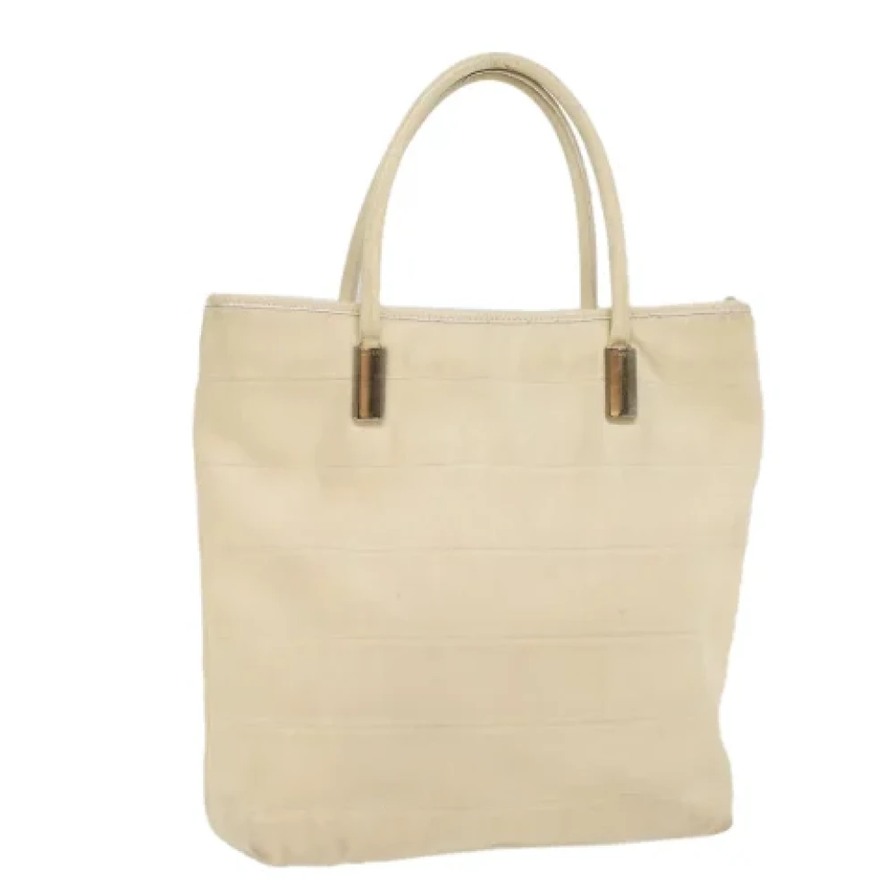 Gucci Vintage Pre-owned Fabric gucci-bags Beige Dames