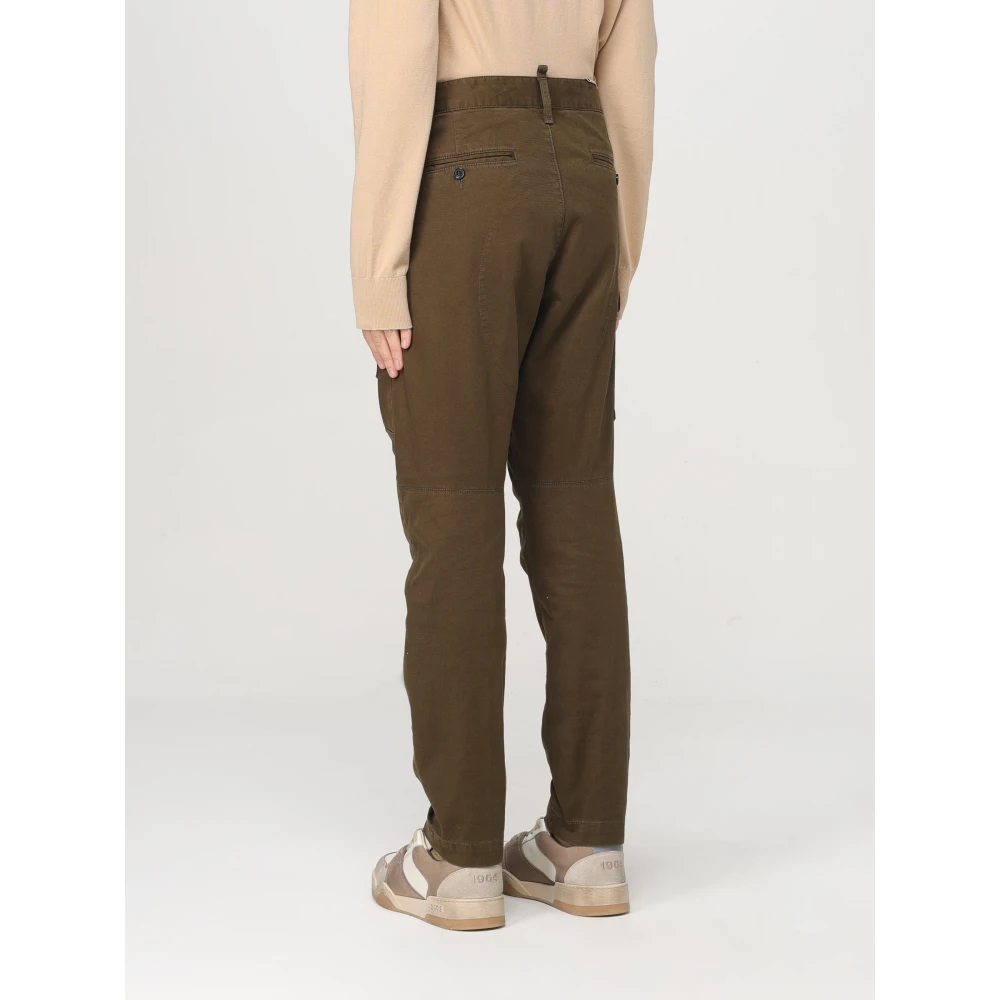 Dsquared2 Cargo Broeken voor Mannen Green Heren