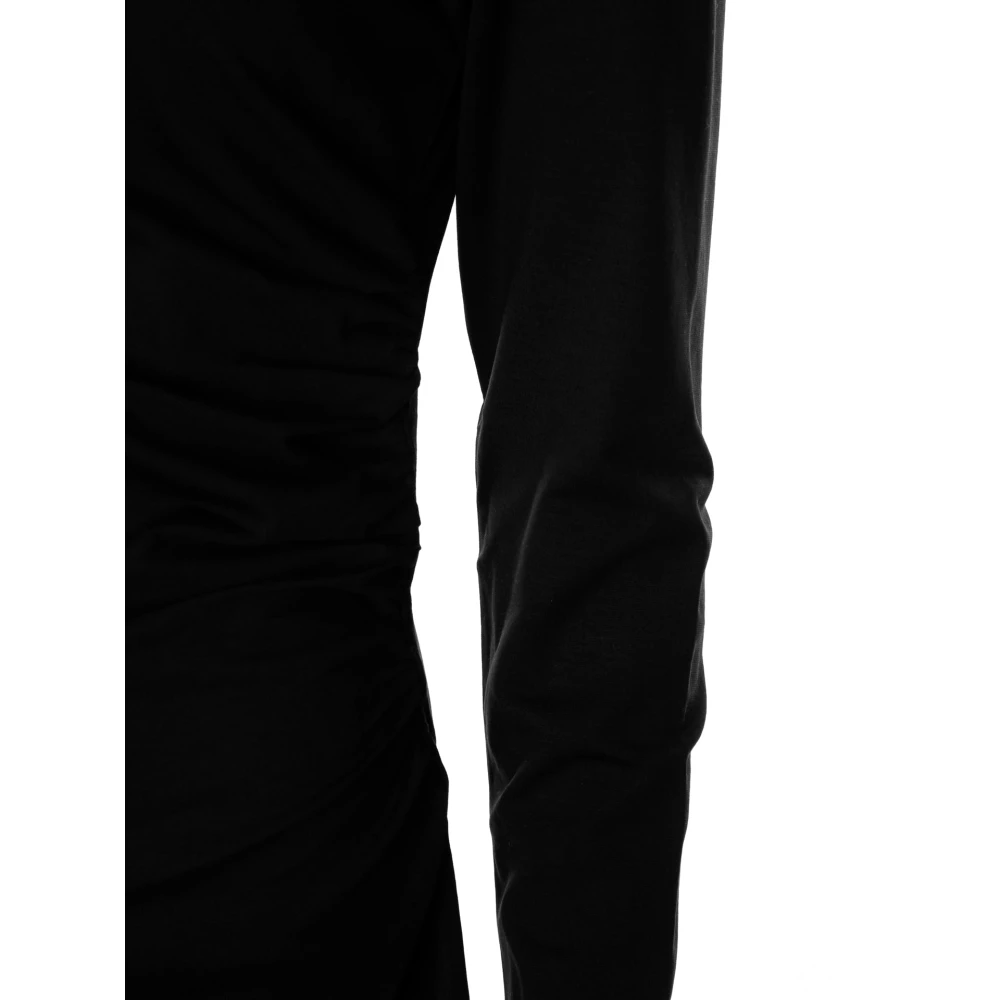 drykorn Beatrea Jurk met Opstaande Kraag Black Dames