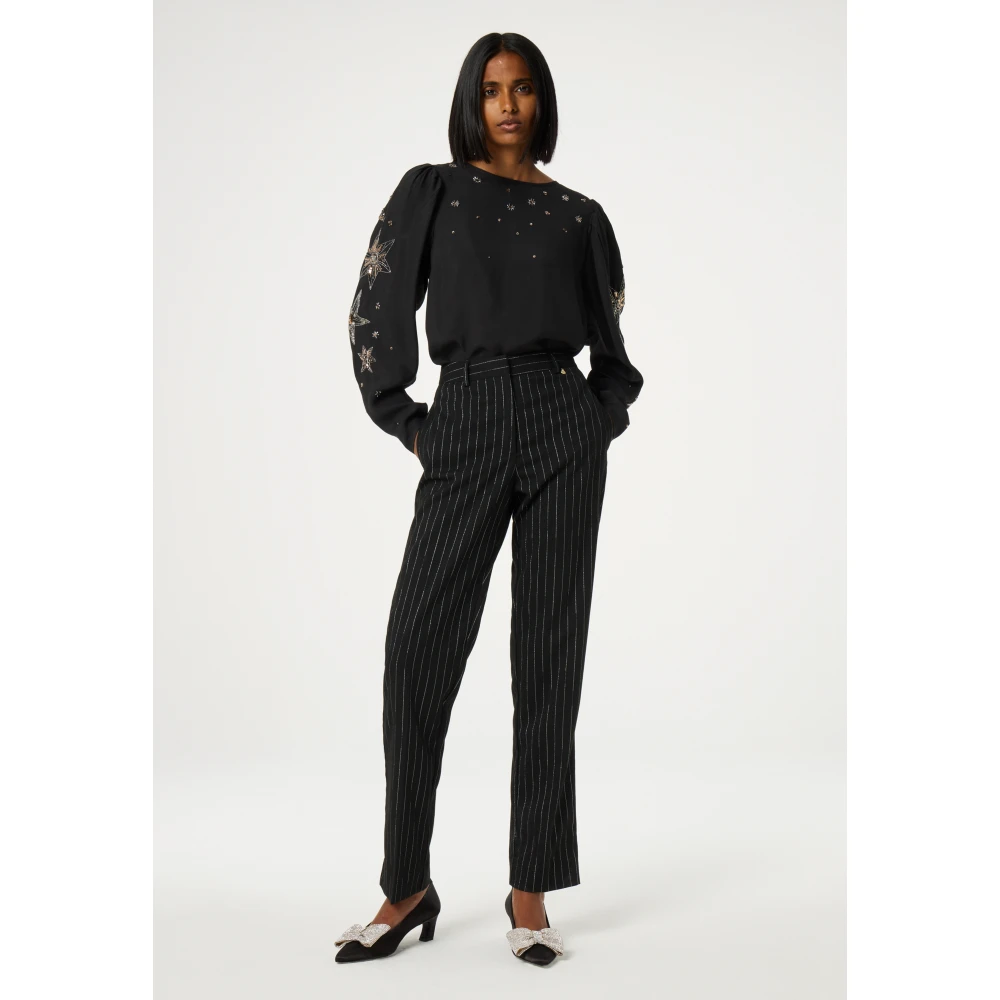 Fabienne Chapot Raja Beaded Top Black Dames