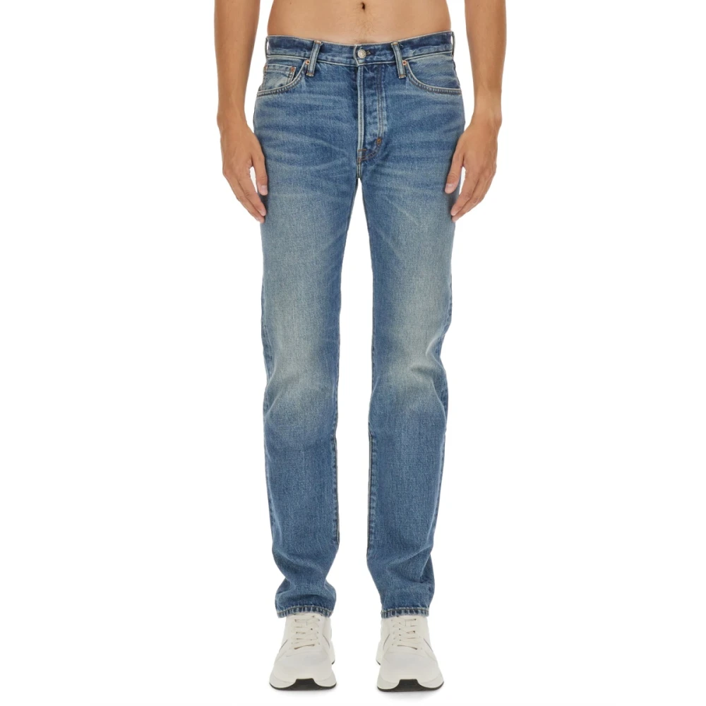 Tom Ford Slim-Fit Denim Jeans Blue Heren