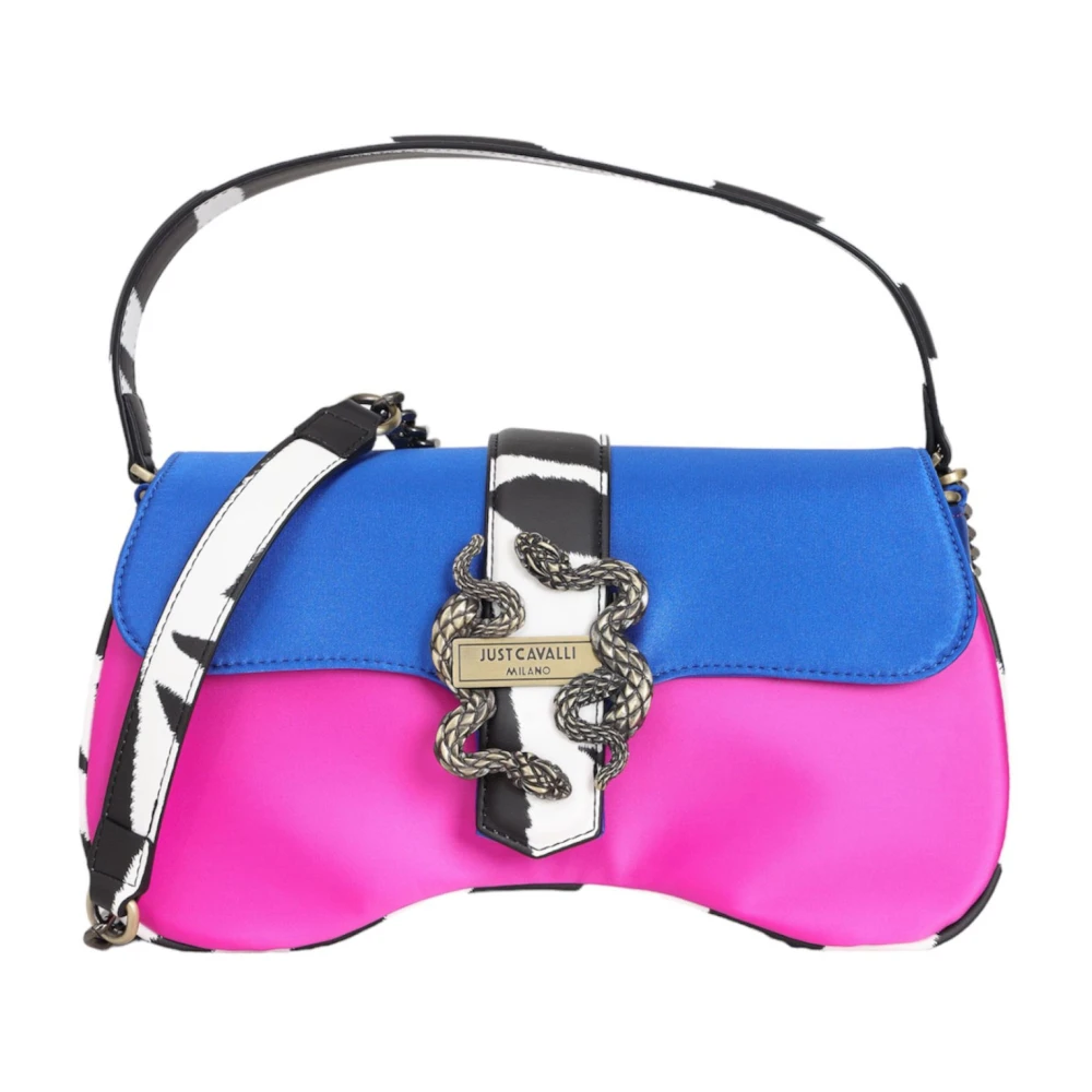 Just Cavalli Multicolor handtas met voorlogo Multicolor Dames