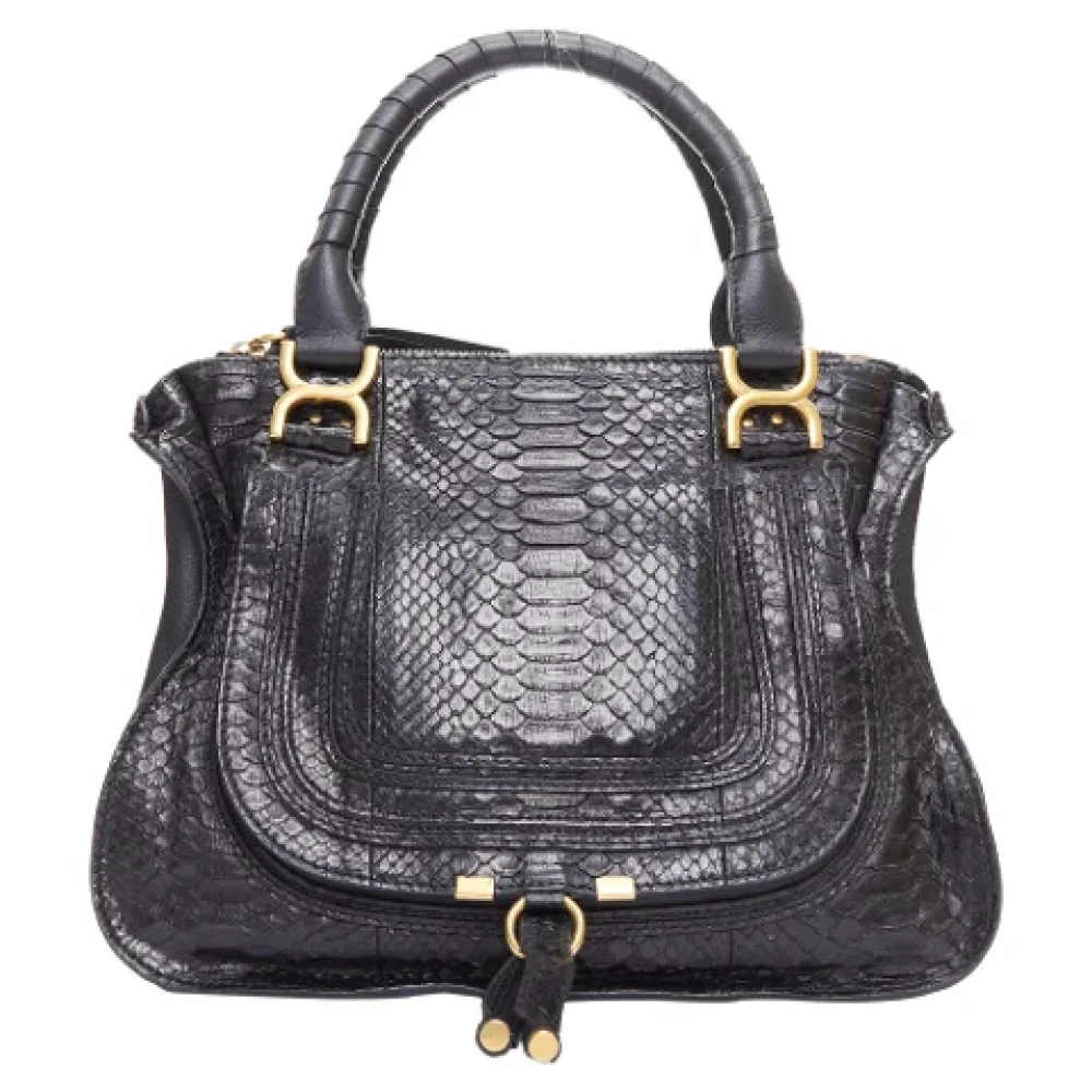 Chloé Pre-owned Leather handbags Black Dames