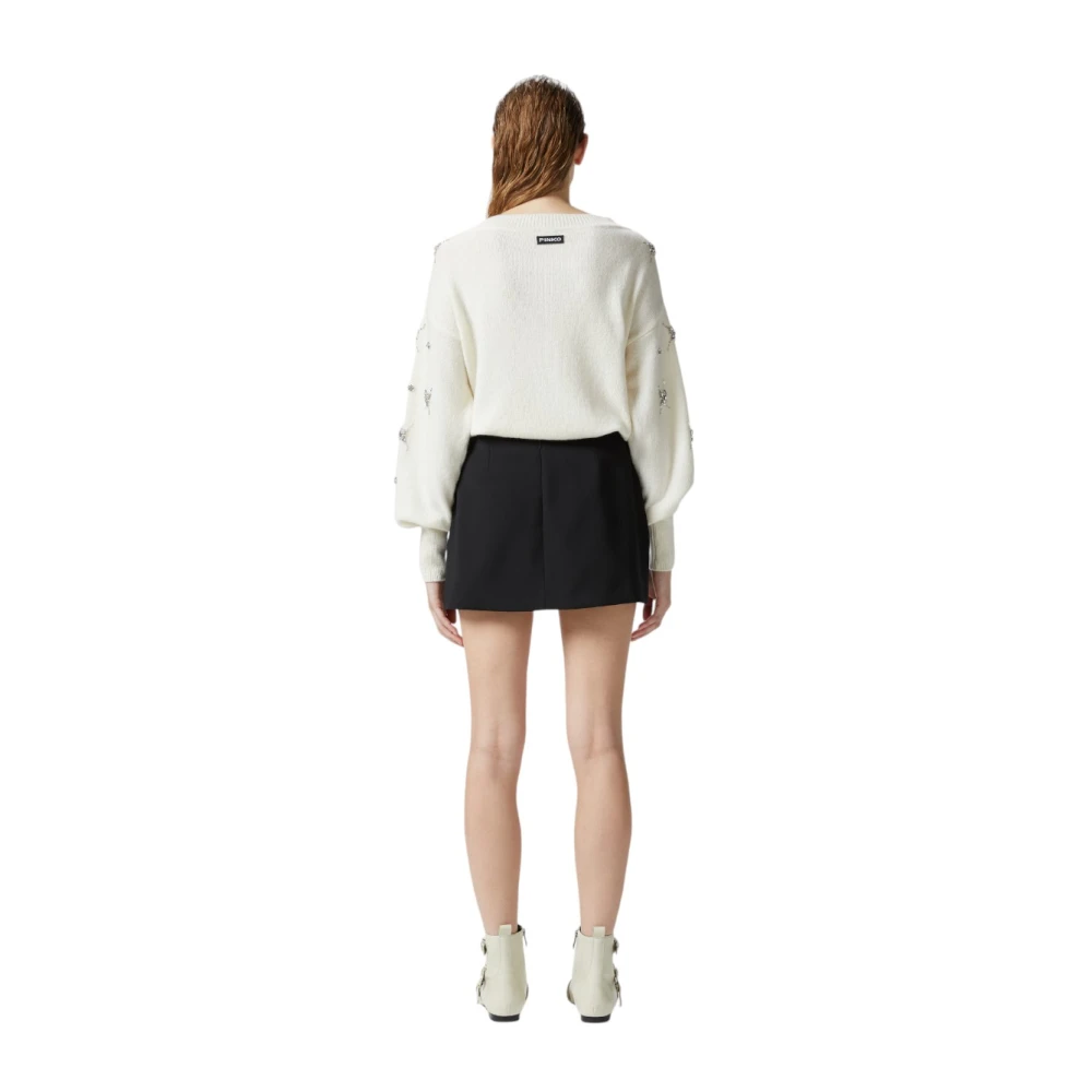 pinko Stijlvolle Rok voor Vrouwen Black Dames