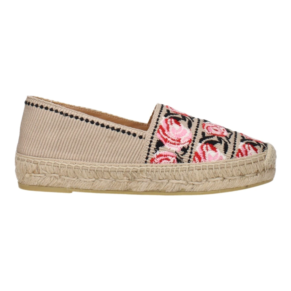 Prada Women's Multicolor Espadrilles, 5 Uk, Beige Fabric Espadrilles With Print