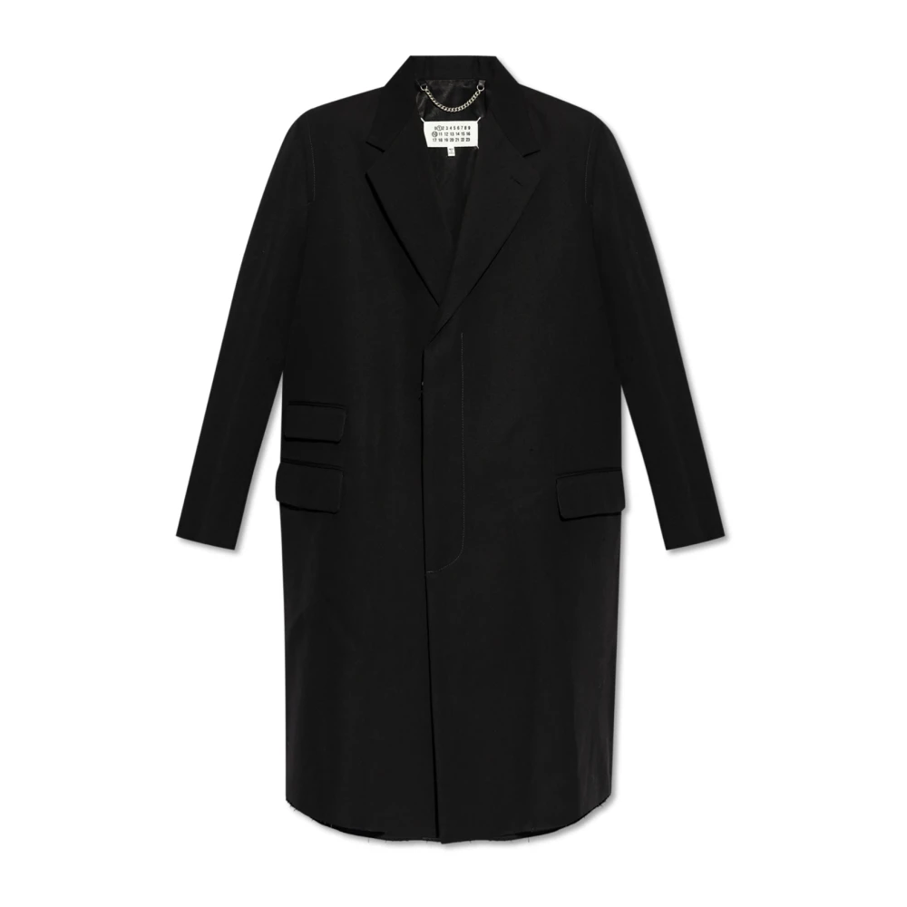 Maison Margiela Loszittende jas Black Heren