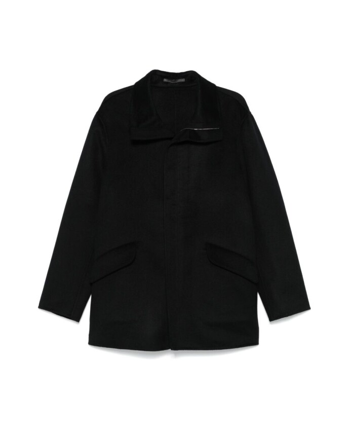 manteau-bleu-nuit-finition-brossee