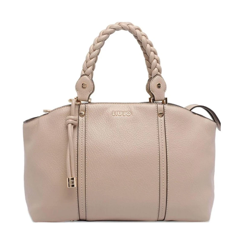 Liu Jo Women's Brown Handbags, One Size, Tote Bag With Braided Handle