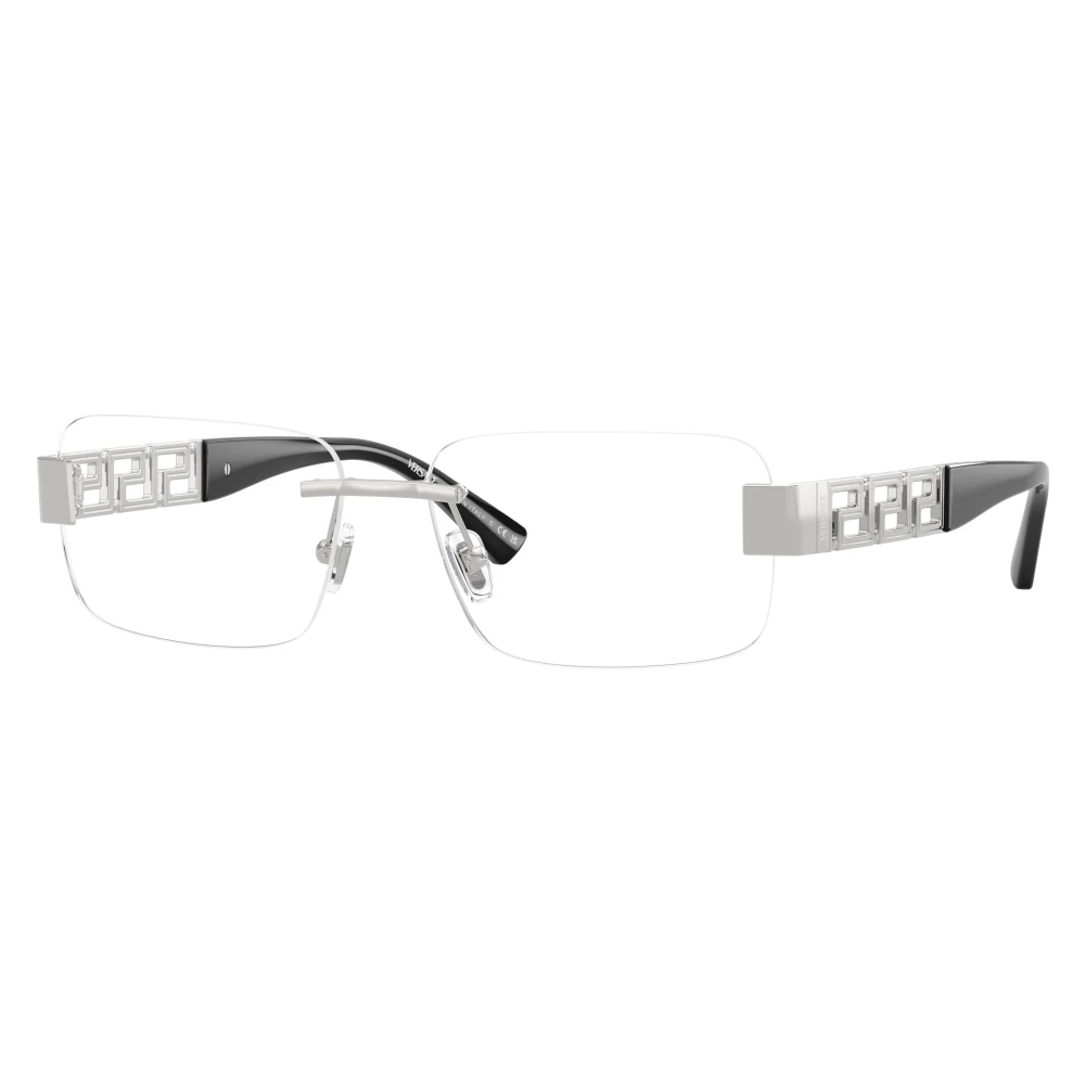 Versace Men's Gray Ve1310 Optical Frame - Glasses - 56 Mm - Accessories