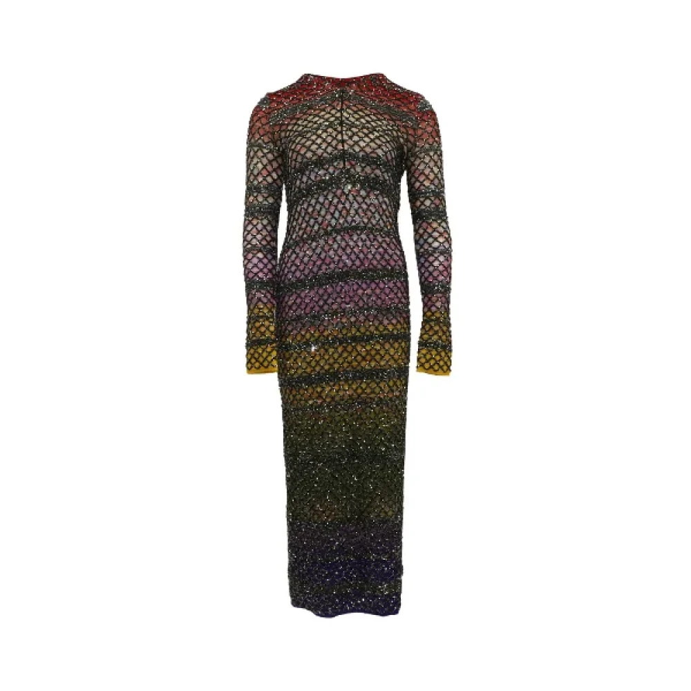 Missoni Pre-owned Wool dresses Multicolor Dames