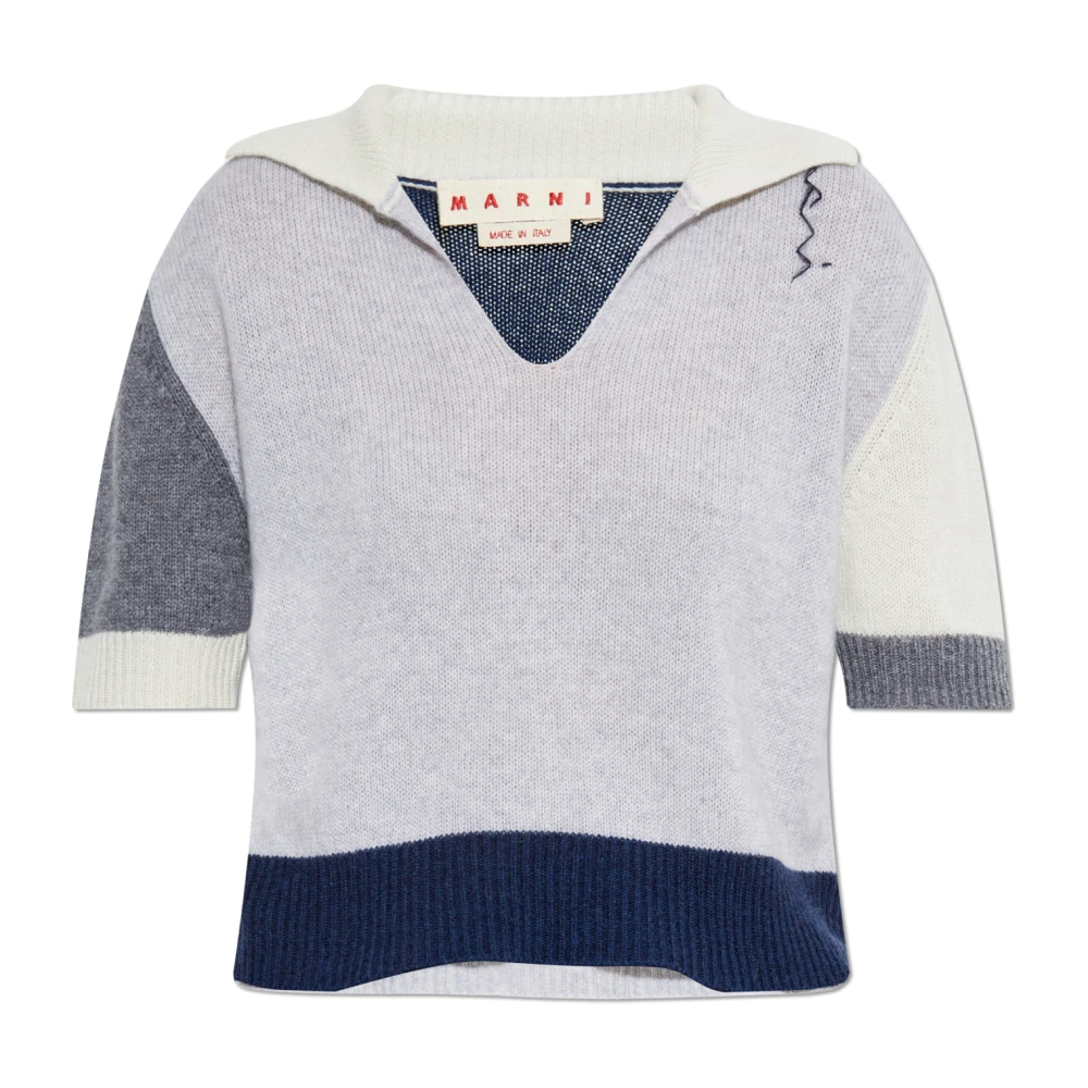 Marni Kasjmier polo Gray Dames