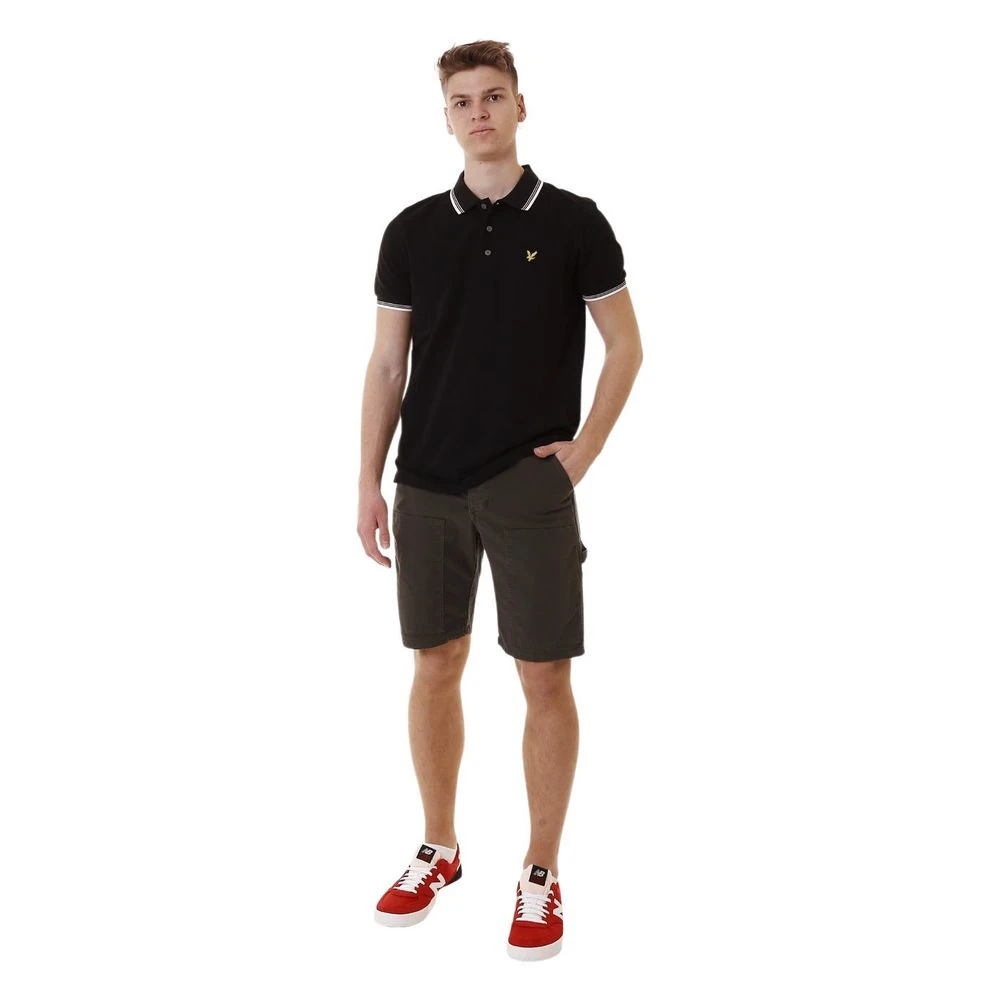 Lyle & Scott Mannen Bermuda Katoenen Shorts Herfst Winter Green Heren