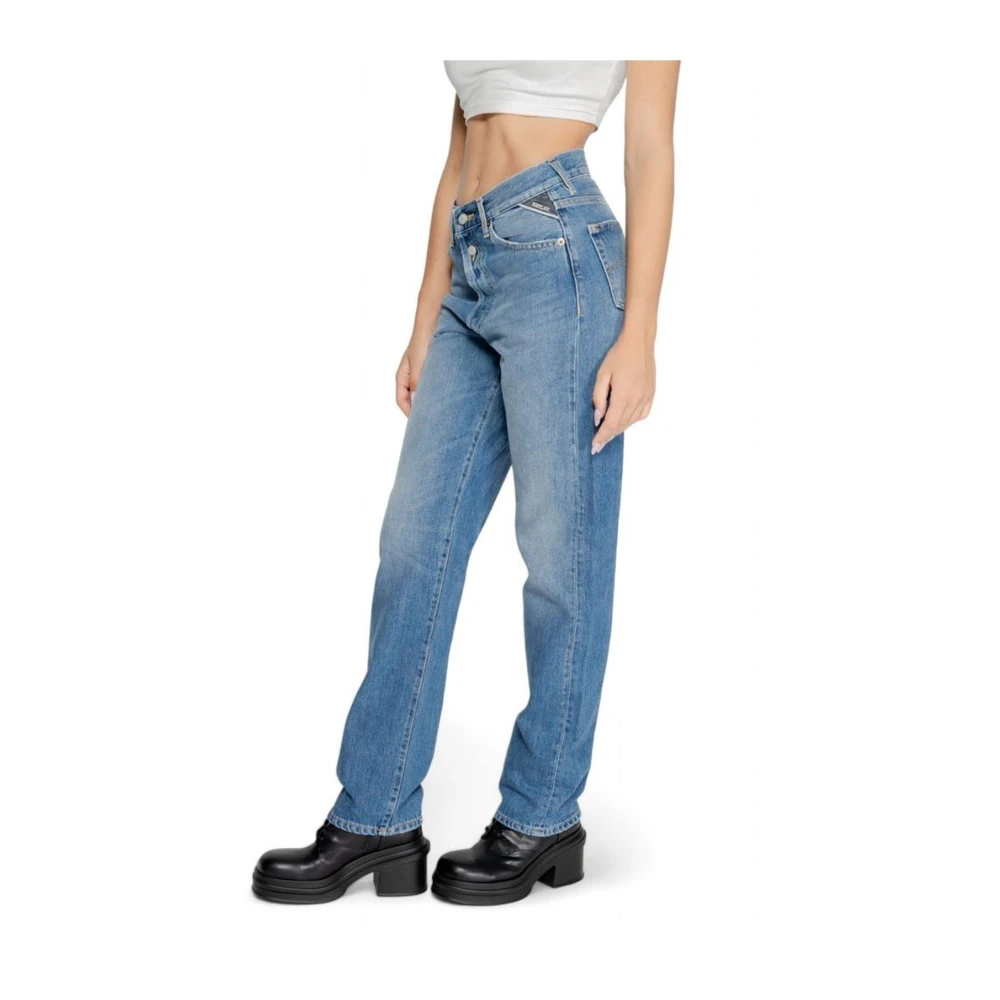 Replay Slim-fit Jeans Blue Dames