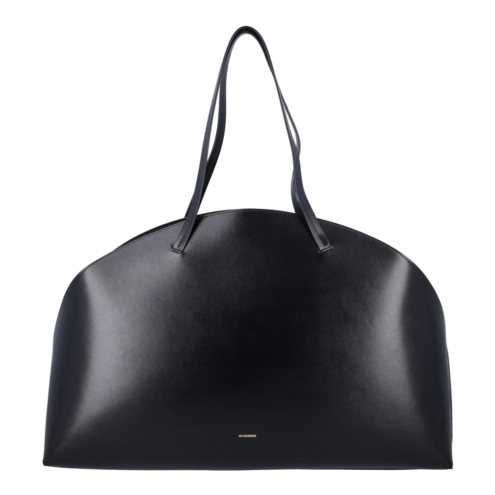 Jil Sander Elegante Schouder Tas Black Dames