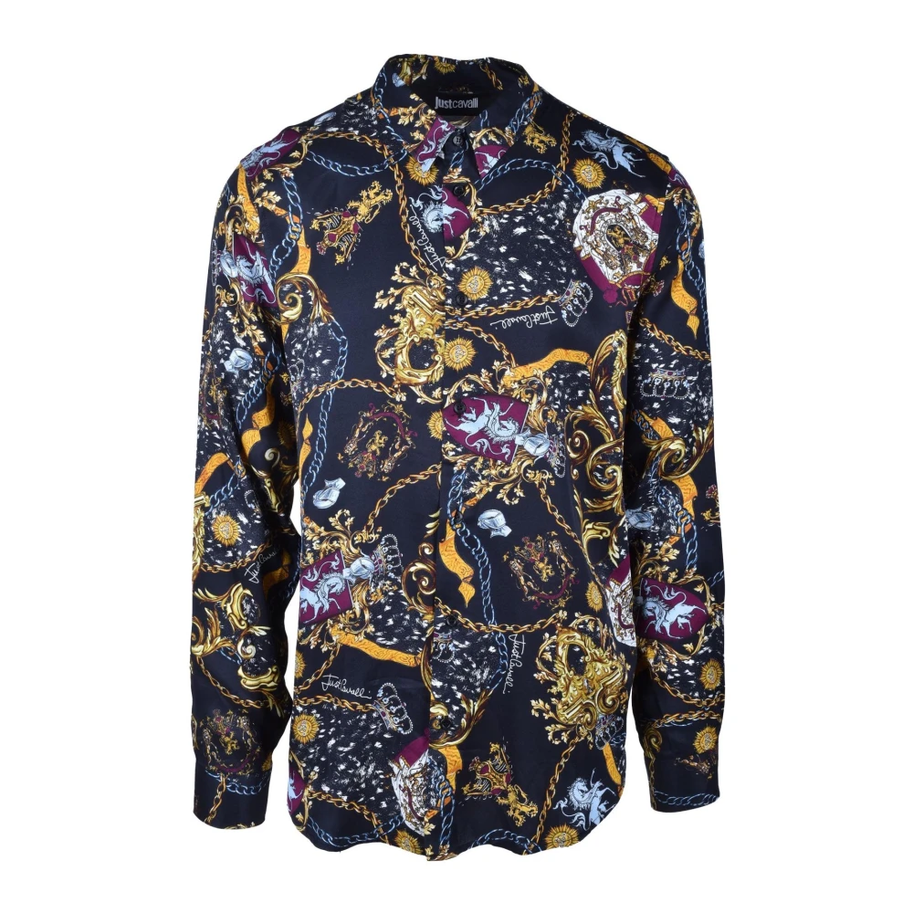Just Cavalli Overhemd Multicolor Heren